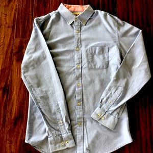 Mens medium denim 31 button down